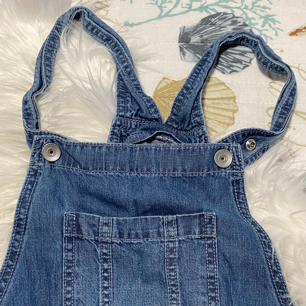 The Children's Place Blue Denim Jumpsuit - Picture 3 of 9